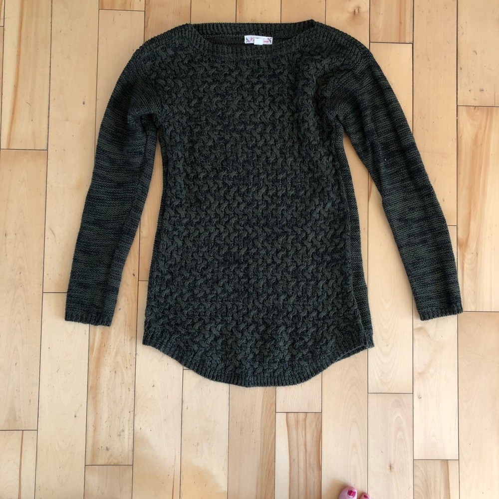 It’s Our Time sweater tunic